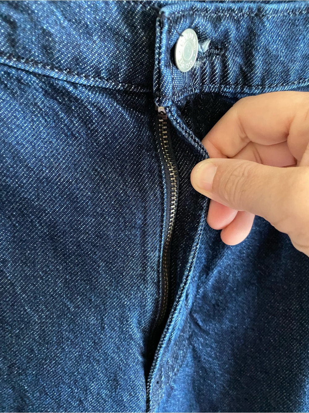 GAP Mid Rise Ultra Soft Baggy Jeans Woman 32/14 TALL Blue Lyocell Slouchy 2024 - Picture 6 of 16